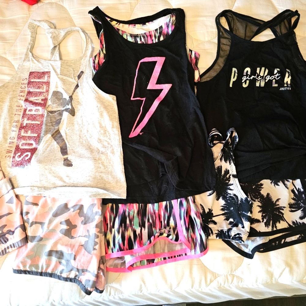 Justice Athletic Outfits
